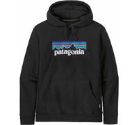 Patagonia - Sweat à capuche - P-6 Logo Uprisal Hoody Black en Coton - Taille 141 - Noir Noir 141