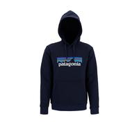 Patagonia Sweat à capuche Uprisal Logo P-6 bleue