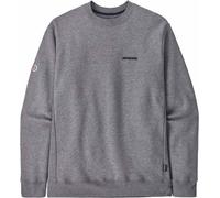 Patagonia - Sweat à col rond - Fitz Roy Icon Uprisal Crew Sweatshirt Gravel Heather en Coton - Taille S - Gris Gris S