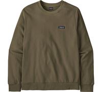 Patagonia - Sweat décontracté en coton biologique - M's Daily Crew Basin Green en Coton - Taille M - Kaki Kaki M