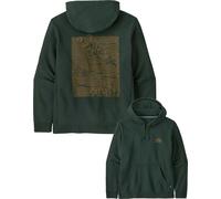 Patagonia - Sweat en matière recyclée - Strataspire Uprisal Hoody Old Growth Green - Taille 156 - Vert Vert 156