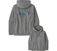 Patagonia - Sweat en matière recyclée - Unity Fitz Uprisal Hoody Gravel Heather en Coton - Taille M - Gris Gris M