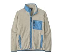 Patagonia - Polaire chaude à col montant - M's Synch Jkt Oatmeal Heather w/Shore Blue pour Homme - Taille XL - Beige Beige XL