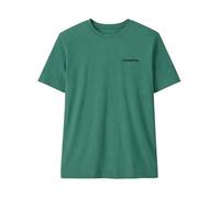 Patagonia T-shirt P-6 Logo manches courtes Homme Vert Taille L