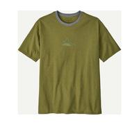 Patagonia T-Shirt Berm Logo Responsibili-Tee vert