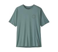 Patagonia T-shirt Capilene Cool Daily Shirt - Spoke Stencil bleue