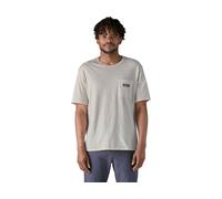 Patagonia T-shirt Daily Pocket blanc