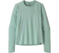 Patagonia - T-shirt de randonnée à manches longues avec protection anti-UV - W's L/S Cap Cool Sun Shirt Thermal Blue Thin Ice X-Dye pour Femme - Bleu L