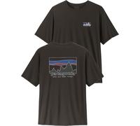 Patagonia - T-shirt de randonnée léger et respirant - M's Cap Cool Daily Shirt '73 Skyline Black pour Homme - Taille L - Noir Noir L