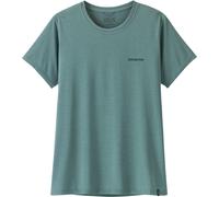 Patagonia - Cap Cool Daily Boardshort Logo W's Blue Sage Light Blue Sage X Dye - L - Tee-shirt de rando