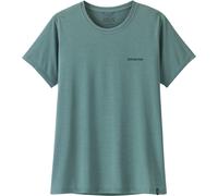 Patagonia - Cap Cool Daily Boardshort Logo W's Blue Sage Light Blue Sage X Dye - S - Tee-shirt de rando