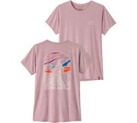 Patagonia T-shirt randonnée W's Cap Cool Daily Cloud Crag – léger, respirant – Femme L Quiet Violet