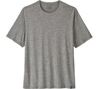 Patagonia - T-shirt de randonnée respirant et léger - M's Cap Cool Daily Shirt Feather Grey pour Homme - Taille M - Gris Gris M