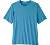 Patagonia - T-shirt de randonnée respirant et léger - M's Cap Cool Daily Shirt Shore Blue Light Shore Blue X-Dye pour Homme - Taille M - Bleu Bleu M