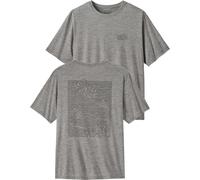 Patagonia - T-shirt de randonnée respirant et léger - M's Cap Cool Daily Shirt Strataspire Feather Grey pour Homme - Taille L - Gris Gris L