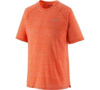 Patagonia - T-shirt de running - M's Ridge Flow Shirt Pollinator Orange pour Homme - Taille L Orange L