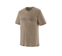 PATAGONIA T-shirt de sport homme Capilene® Cool Merino Graphic camel | S