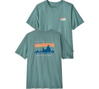 Patagonia T-shirt homme M's '73 Skyline coton biologique Blue Sage Taille S