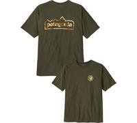 Patagonia - T-shirt en coton recyclé - M's Unity Fitz Responsibili-Tee Basin Green pour Homme en Coton - Taille XS - Vert Vert XS