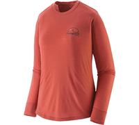 Patagonia - T-shirt en laine de mérinos - W's L/S Cap Cool Merino Blend Graphic Shirt Imagine Moon: Potters Red pour Femme en Laine - Taille L - Rouge L