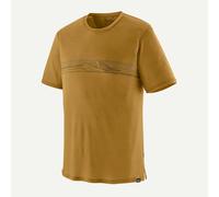 PATAGONIA - T-shirt et polo - T-Shirt Cap Cool Merino Blend Strata Stripe Bobcat - Tee Shirt Mc | Patagonia - M - male M