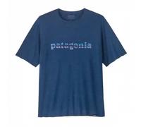 PATAGONIA - T-shirt et polo - T-shirt Casquette Cool Daily Graphic Text Logo Clement Blue - Tee Shirt Mc - S - male S