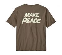 PATAGONIA - T-shirt lifestyle - Balance Organict-shirt Peace Seeds Marlow Brown | Patagonia - S - male S