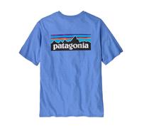 Patagonia T-Shirt P-6 Logo Responsibili-Tee bleue