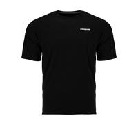 Patagonia T-Shirt P-6 Logo Responsibili-Tee noir