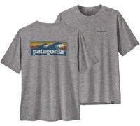 Patagonia - T-shirt respirant - M's Cap Cool Daily Graphic Shirt Feather Grey pour Homme - Taille XXL - Gris Gris XXL