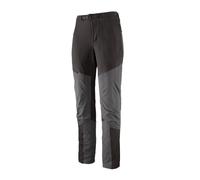 Patagonia - Terravia Alpine Pants - Pantalon softshell femme Black w/Forge Grey - US 10 - Short