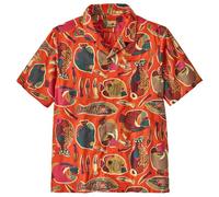 Patagonia - Tidal Threads Camp Shirt - Chemise - L - wrasse / pollinator orange