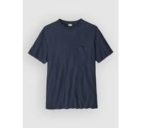Patagonia Trail Harbor Pocket T-Shirt bleu XL