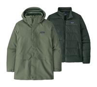 Patagonia - Parka chaude et imperméable - M's Tres 3-in-1 Parka Old Growth Green pour Homme - Taille M - Kaki Kaki M
