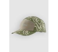 Patagonia - Casquette à visière courbée déperlante de randonnée - ULW Ridge Hat Sand Waves Caper Green - Vert Vert