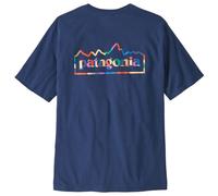 Patagonia - Unity Fitz Responsibili-Tee - T-shirt - L - clement blue