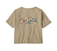 Patagonia - Unity Fitz Roy Easy Cut Responsibili-Tee - T-shirt femme Pumice - M