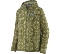 Patagonia - Veste de randonnée ultralégère - M's Houdini Jkt Sand Waves Caper Green pour Homme en Nylon - Taille S - Kaki Kaki S