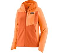 Patagonia - Veste de randonnée - W's R1 CrossStrata Hoody Rock Melon pour Femme - Taille 112-118 - Orange Orange 112-118