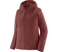 Patagonia - Veste de randonnnée - W's R2 CrossStrata Hoody Dark Ruby pour Femme - Taille 141 - Rouge Rouge 141