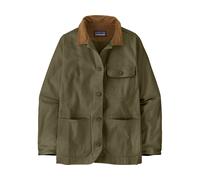 Patagonia Veste Point Reyes Canvas pour dames brun/vert