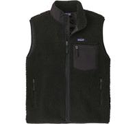 Patagonia - Veste polaire sans manches chaude et coupe-vent - M's Classic Retro-X Vest Black w/Black - Taille S - Noir Noir S