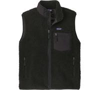 Patagonia - Veste polaire sans manches chaude et coupe-vent - M's Classic Retro-X Vest Black w/Black pour Homme - Taille XL - Noir Noir XL