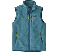 Patagonia - Veste polaire sans-manches en Polartec® - M's Retro Pile Vest Wetland Blue pour Homme - Taille L - Bleu Bleu L