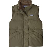 Patagonia - Veste sans-manches en duvet recyclé - W's Downdrift Vest Basin Green pour Femme en Nylon - Taille XS - Vert Vert XS