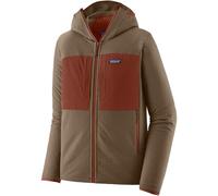 Patagonia - Veste stretch et résistante - M's R2 TechFace Hoody Marlow Brown pour Homme - Taille S - Marron Marron S