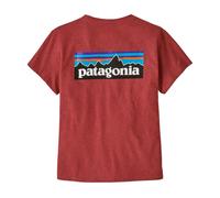 PATAGONIA - Vêtements Lifestyle - P-6 Logo Responsibili-tee Potters Red - Tee Shirt Mc | Patagonia - S - female S