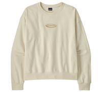 Patagonia - Women's 95 Oval Logo Daily Crew - Pull - M - wool white
