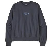 Patagonia - Women's 95 Oval Logo Daily Crew - Pull - XS - smolder blue