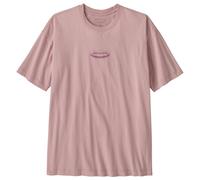Patagonia - Women's 95 Oval Logo Oversized T-Shirt - T-shirt - M - quiet violet